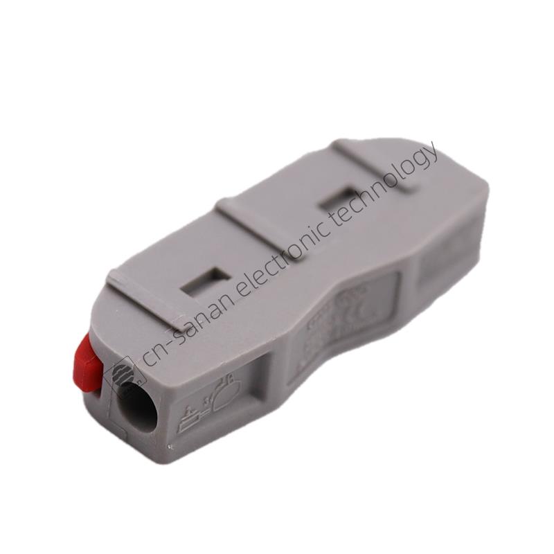 1 In 1 Out Red Electronic Fast Wire Connector