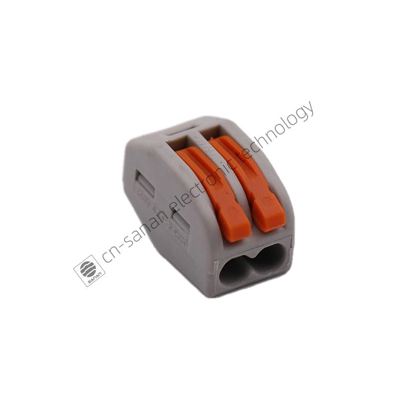 2 Poles Out Colorful Inline Electronic Fast Wire Connector
