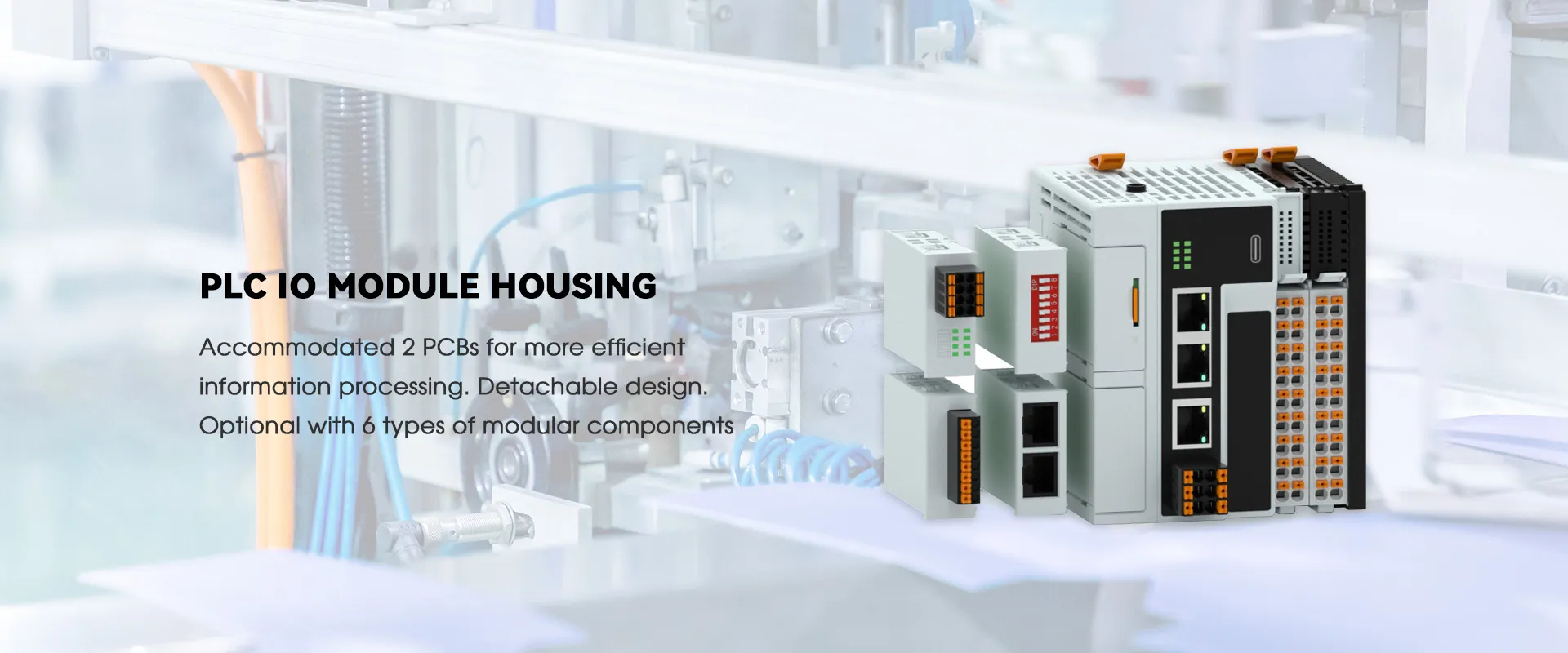 Custodia per modulo IO tipo PLC