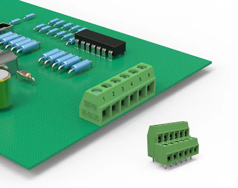 PCB skrue-type klemrækker