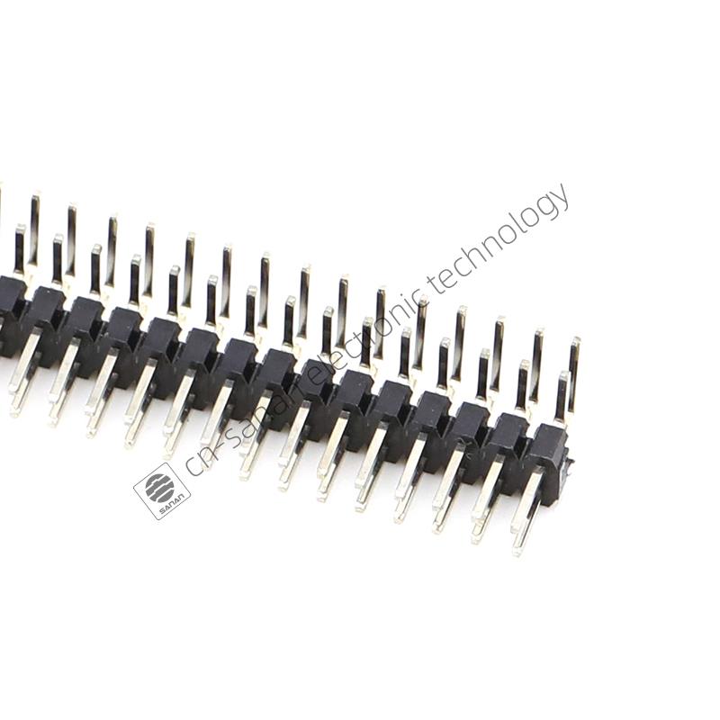 2X40 2.54mm Step Tin Pin Header