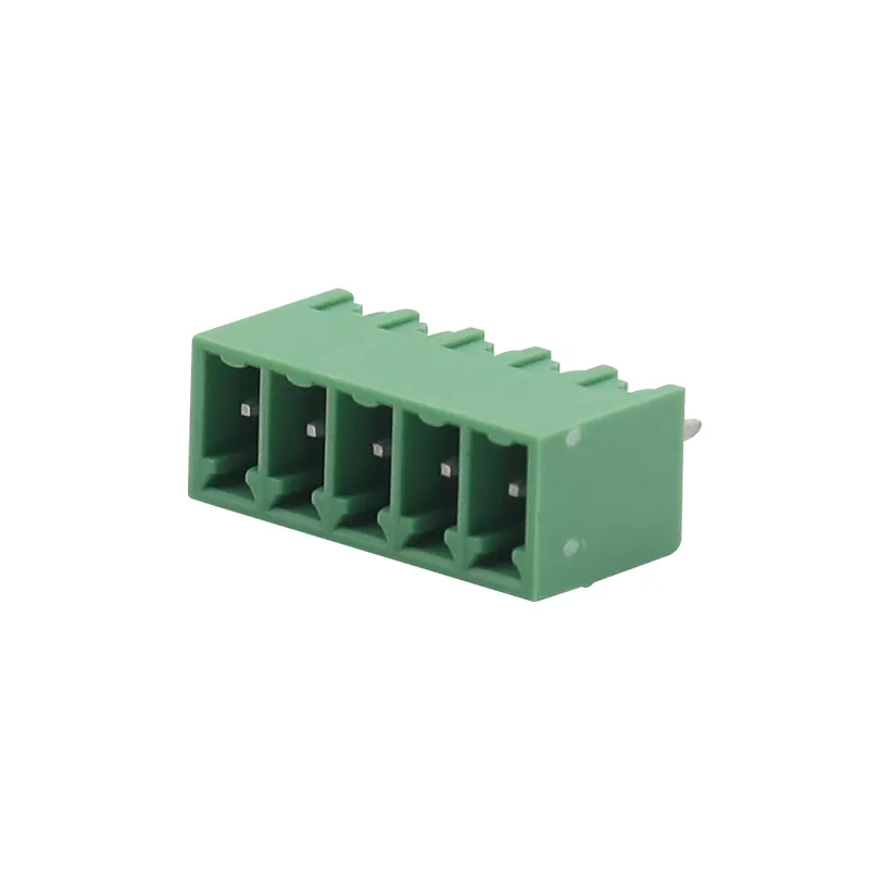 3.5MM 緑色 PCB 端子ワイヤ コネクタ