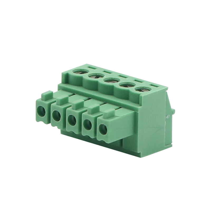 3,5 mm grönt PCB-terminalblock