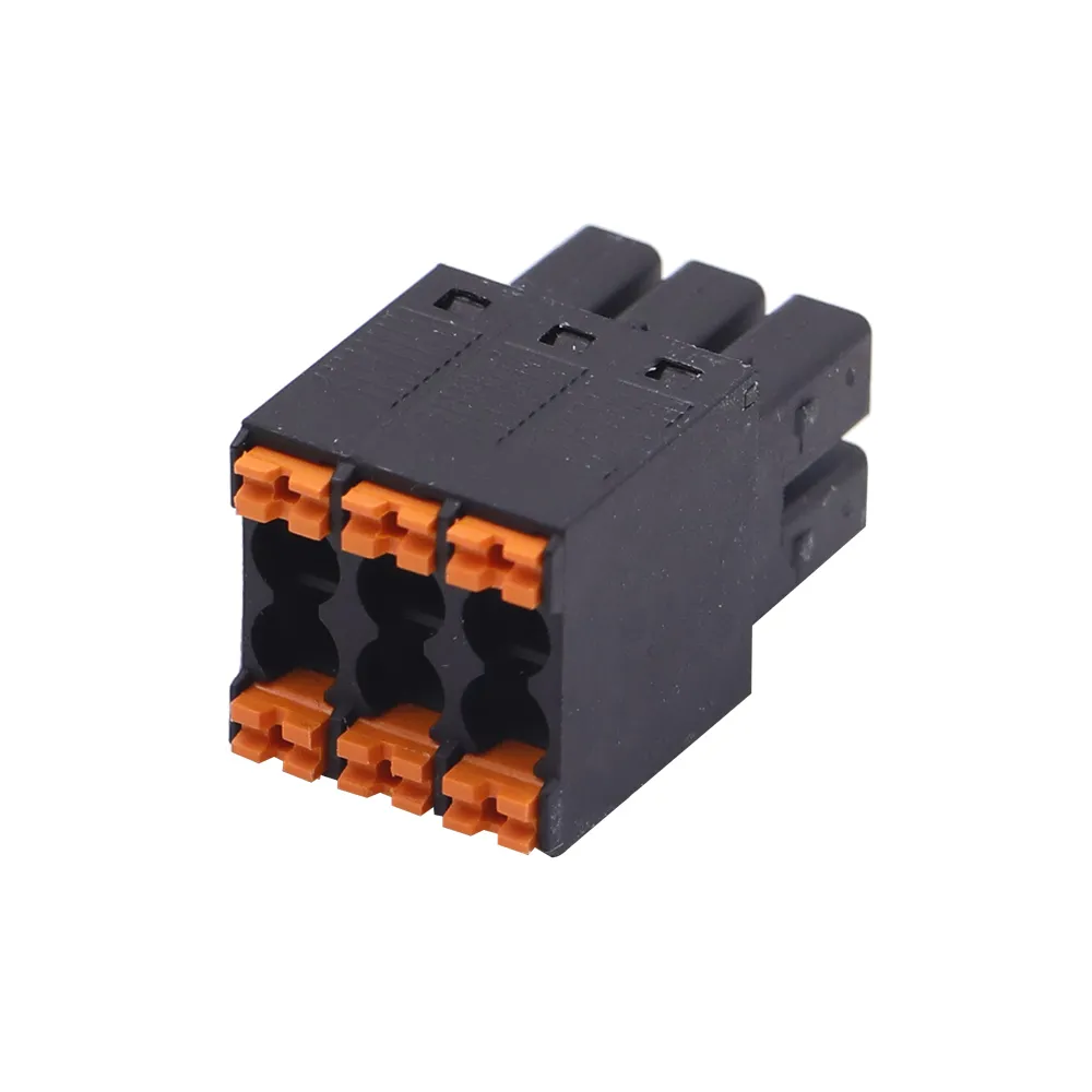 Bloco terminal plugável de 3,5 mm