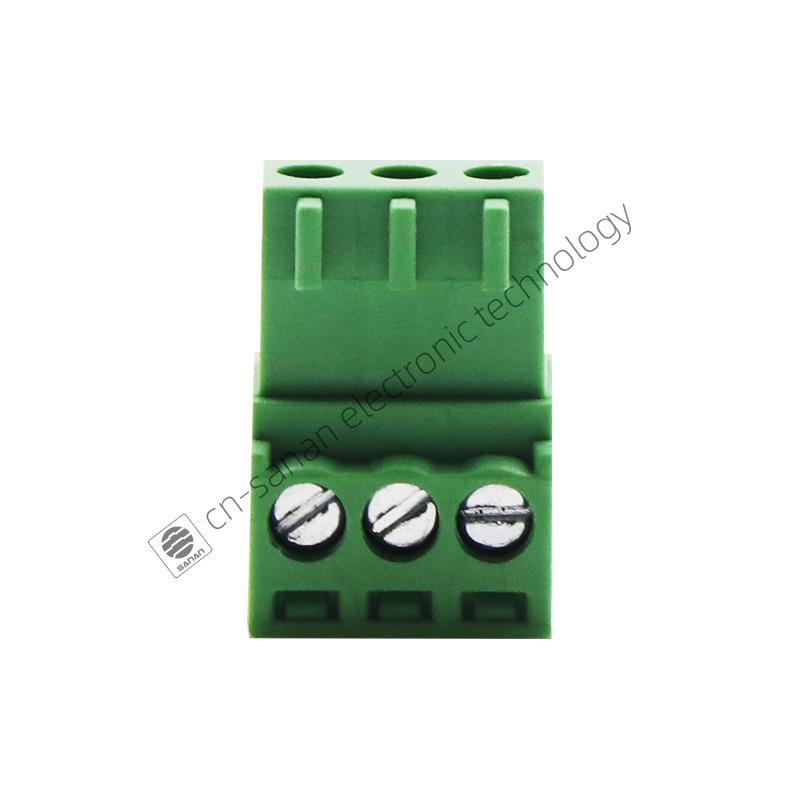 3 Position 3.5mm Pluggable Terminal Block Pitch