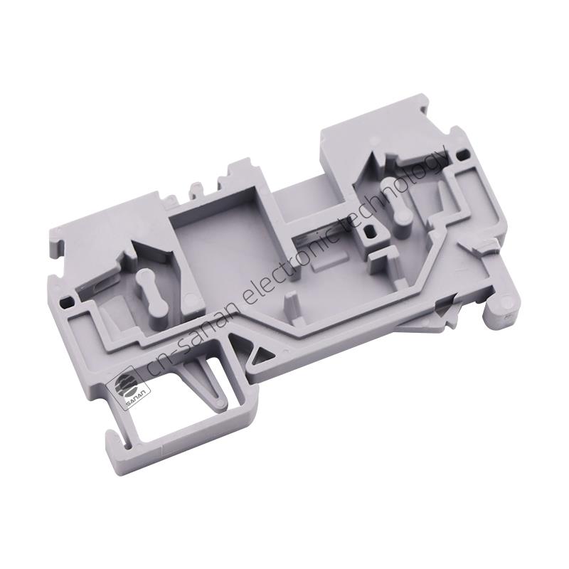 32A 800V Spring Cage Type Rail Terminal Block