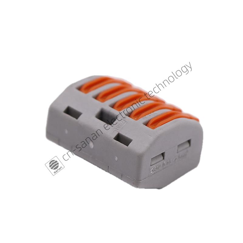 5 Poles 32A Electronic Fast Wire Connector
