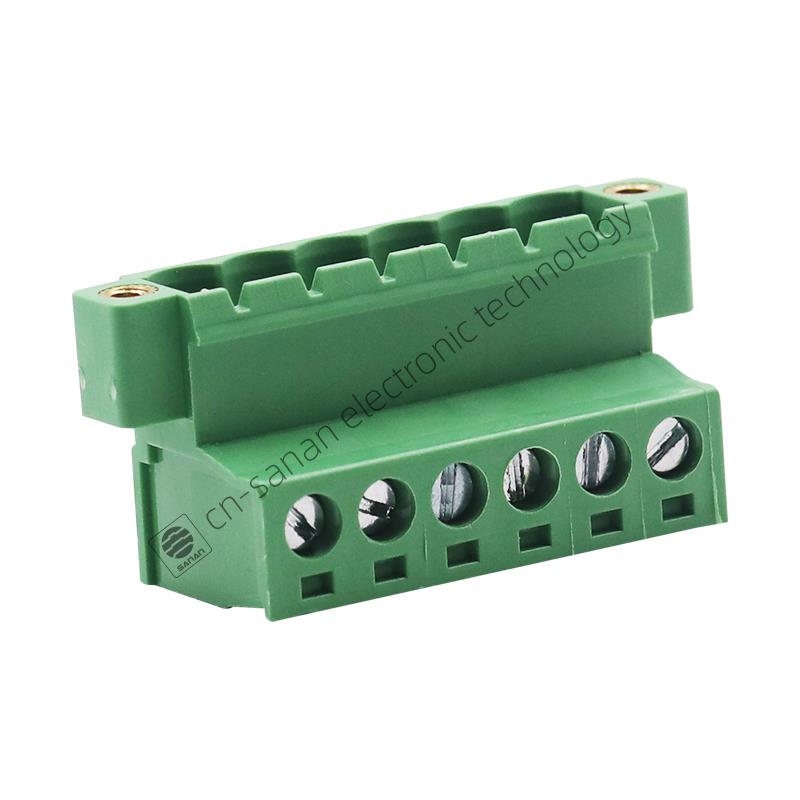 6P Pitch 5mm 5.08mm Pluggable Terminal Block