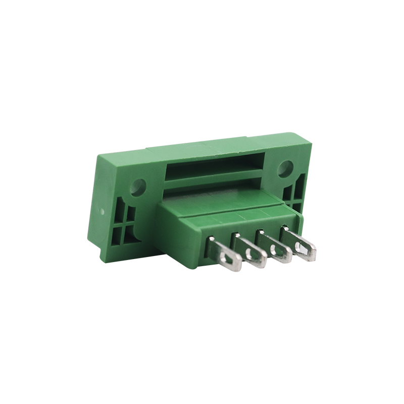 7P 5.0mm Through Wall Terminal Block With Screw
