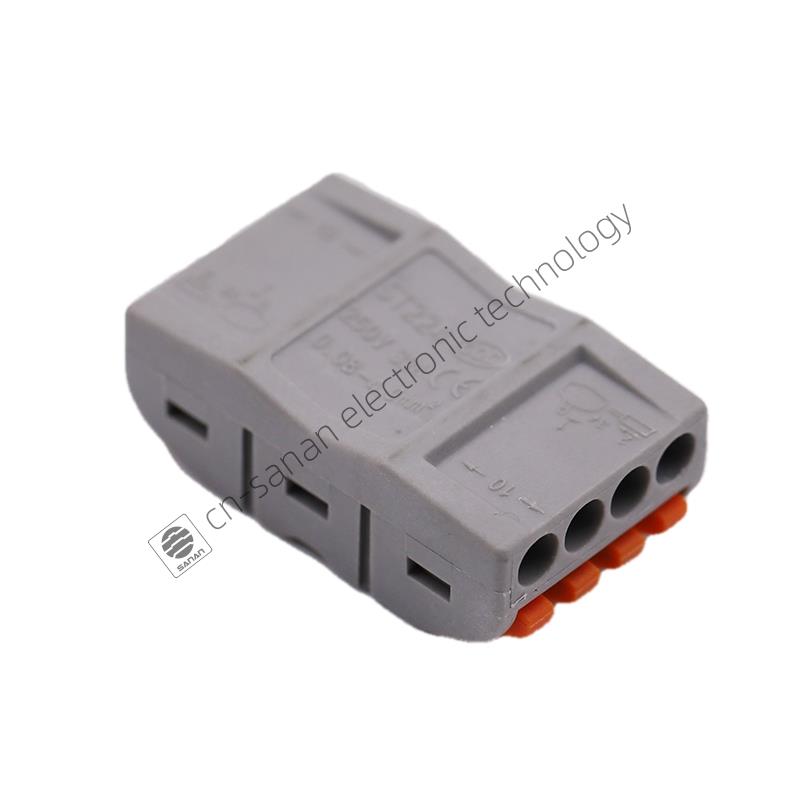 Electronic Fast Wire Connector 4 In 4 Out
