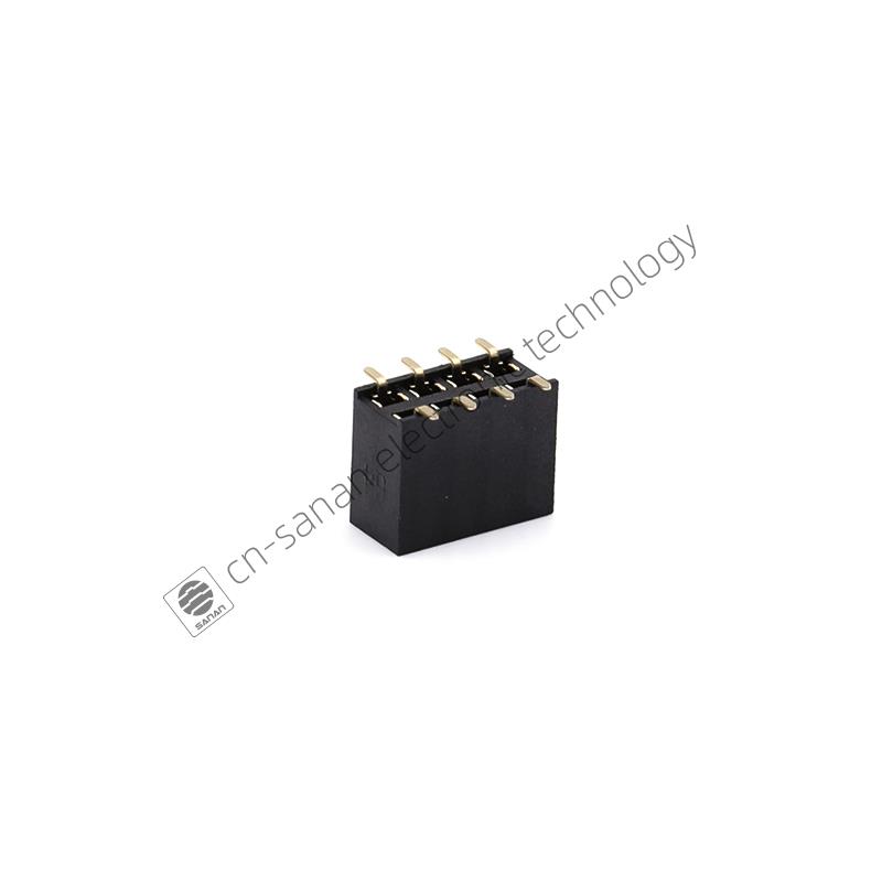 Female 2.0mm Double Row Pin Header Connector