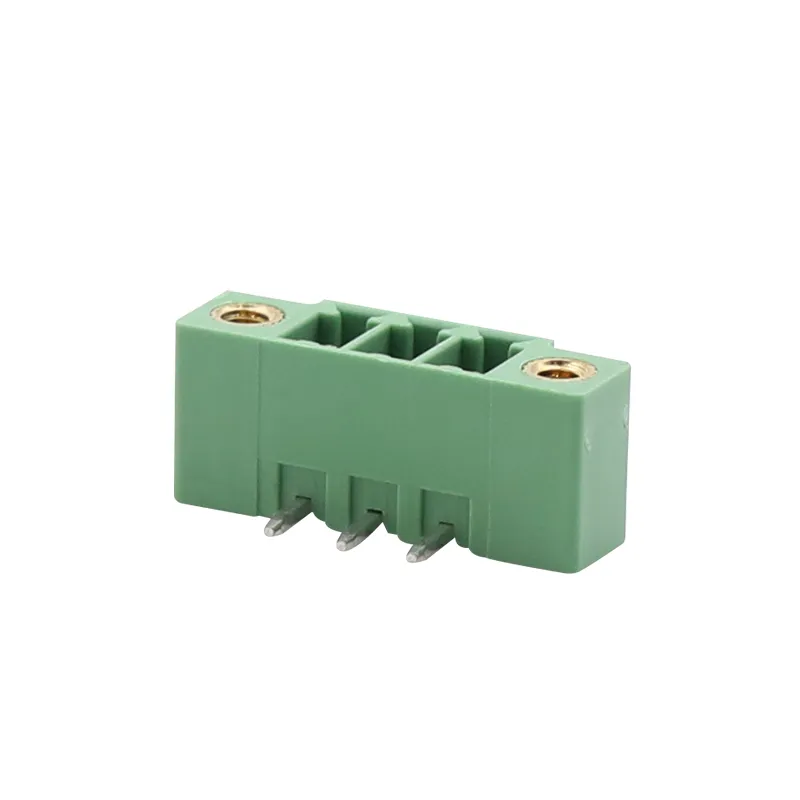PCB用の緑色の端子台メス3.81MM