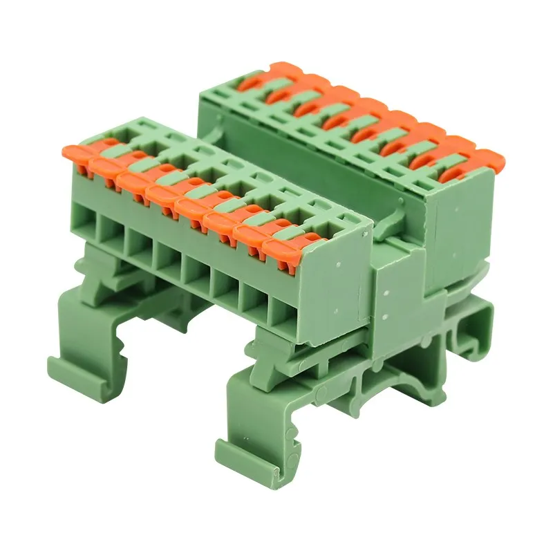 PCB Terminal Bloku Din Rail Tipi