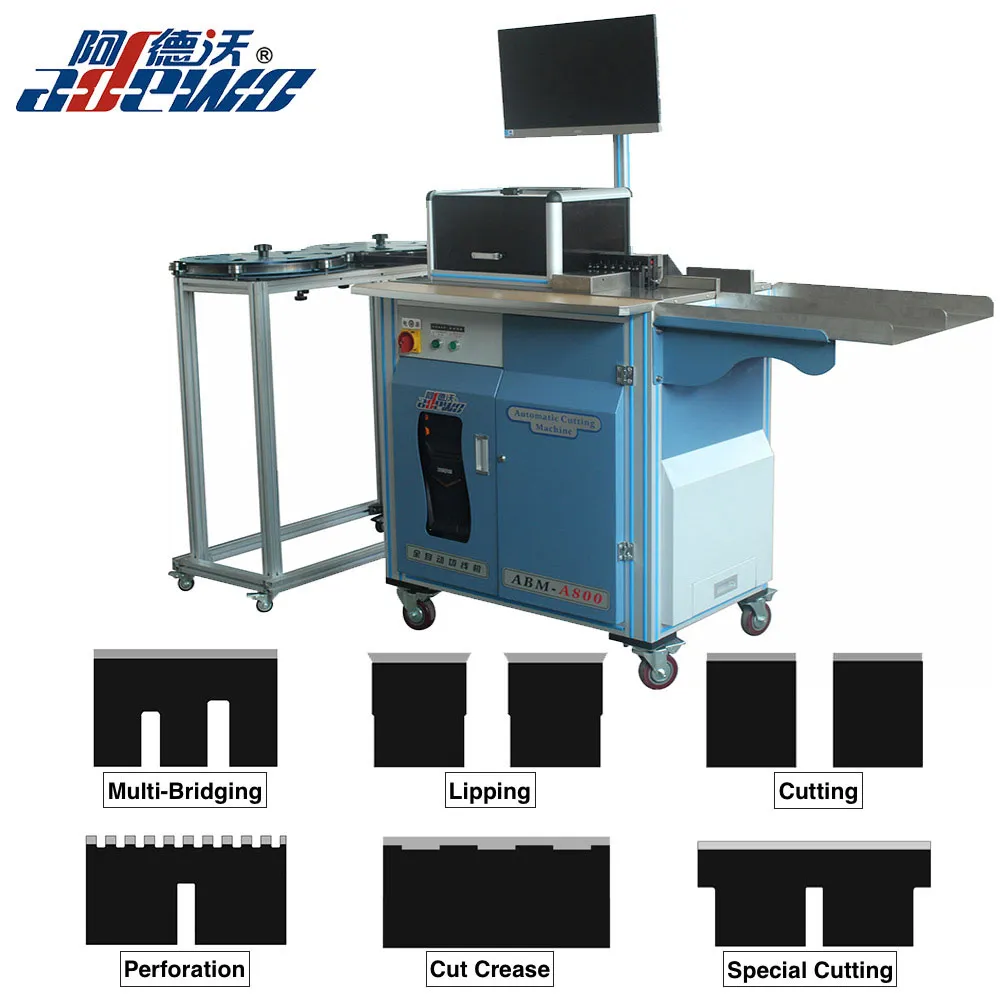 Cutting Die Creasing Auto Rule Cutting Machine