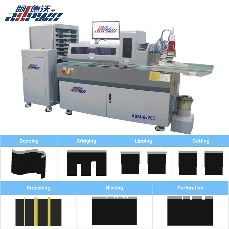 Multi-Function Label Rule Auto Bending Machine