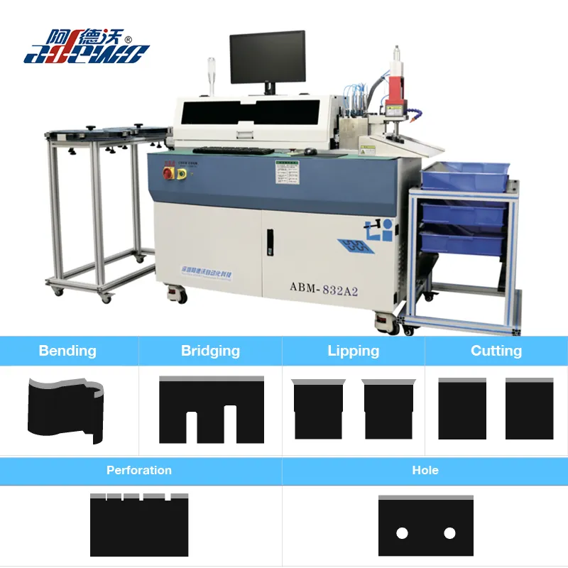 Steel Rule Auto Bender Machine with Perforation