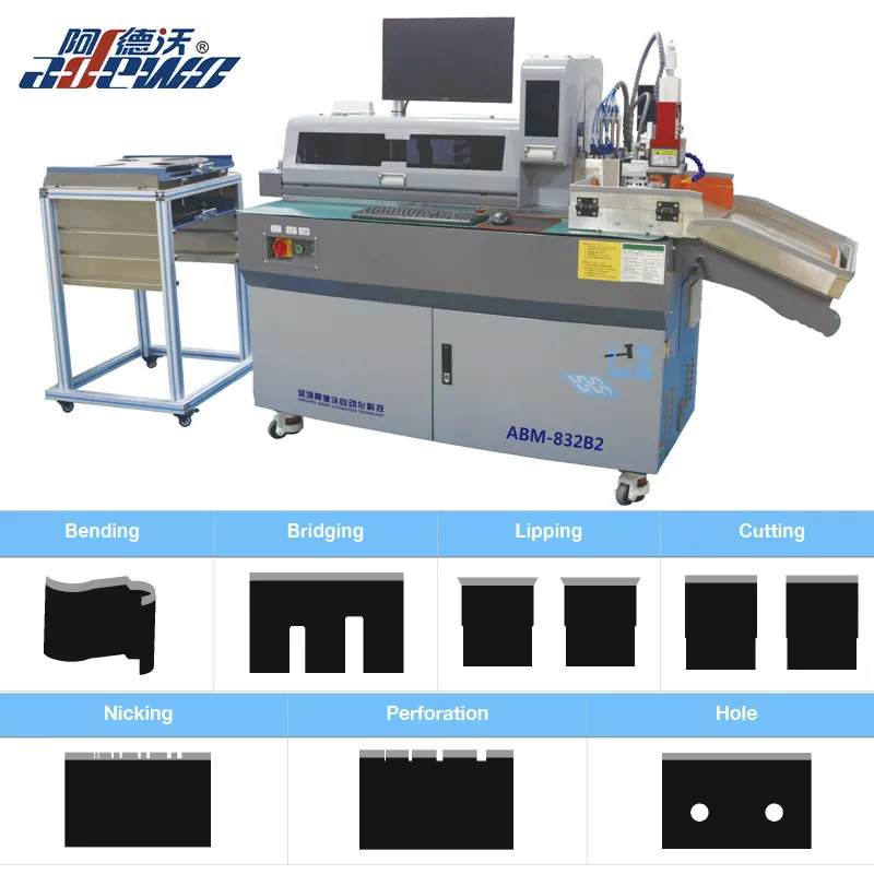 Machine de cintreuse automatique de règle en acier de fabrication de matrices de thermoformage