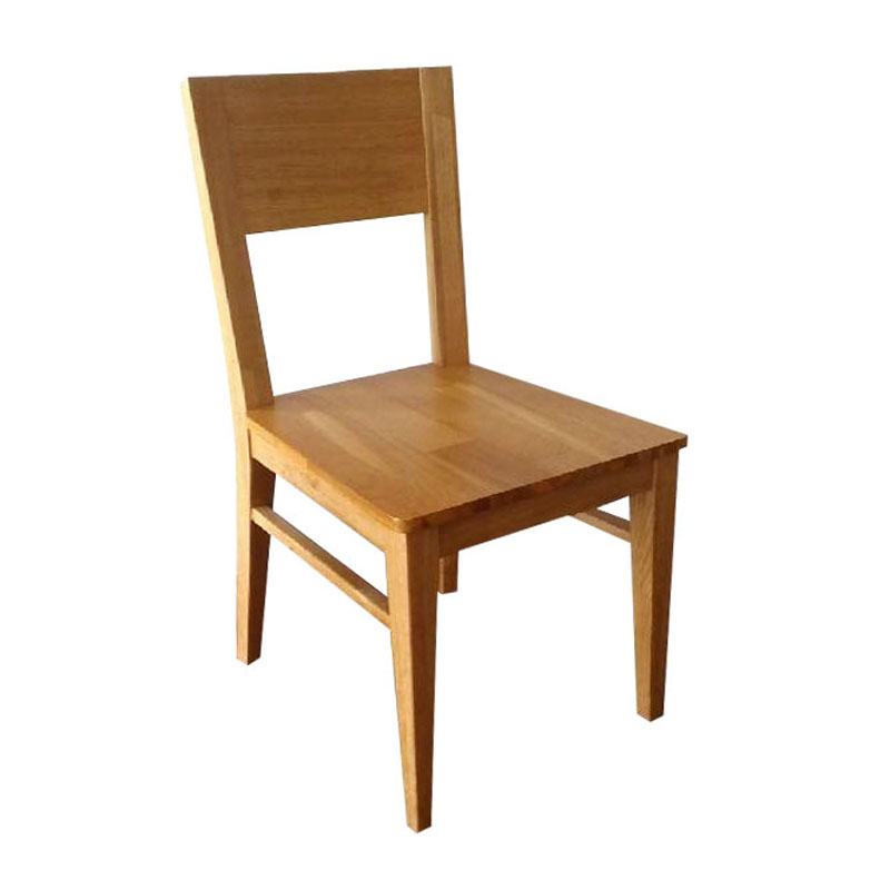 Moderni ąžuolinė valgomojo kėdė