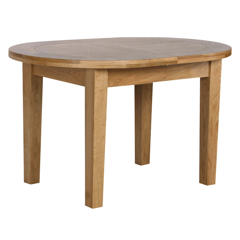 Moderný dubový rozťahovací stôl