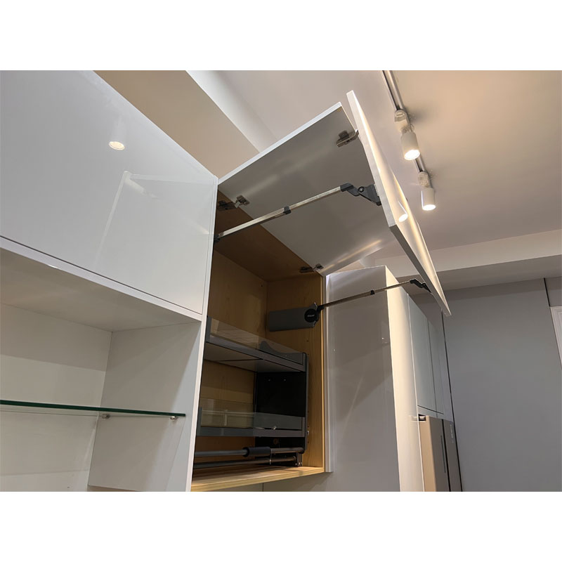 PVC moderne sive kuhinjske omare