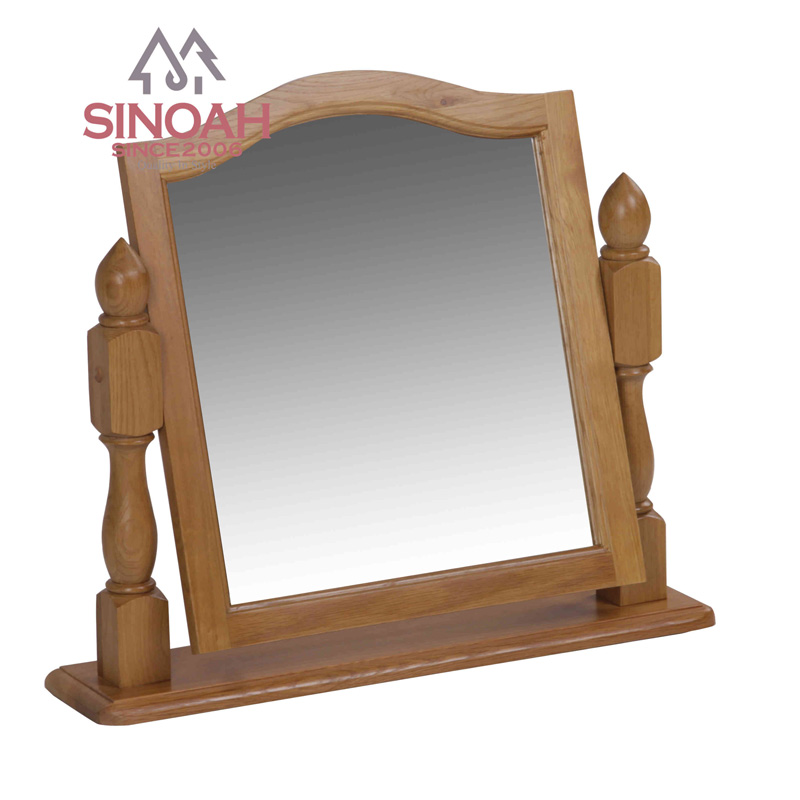 Rustic Oak Dressing Mirror