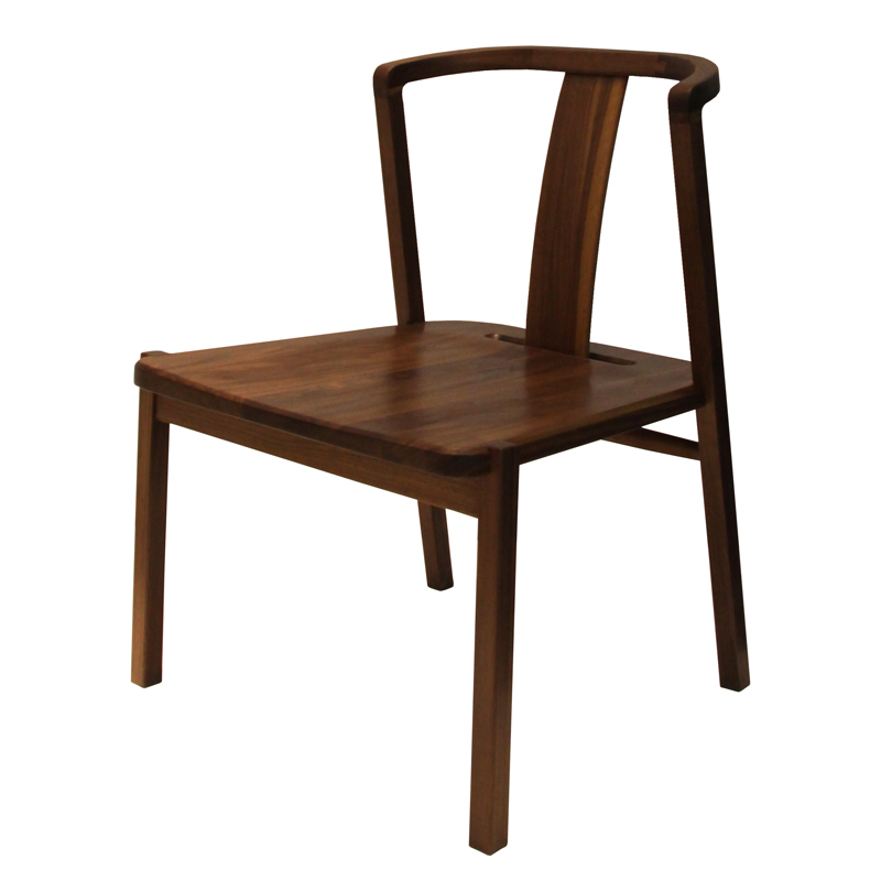 Riešutmedžio kiniško stiliaus kėdė