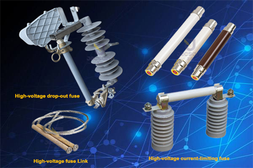 Estructura del fusible de caída de alto voltaje y característica principal del fusible limitador de corriente