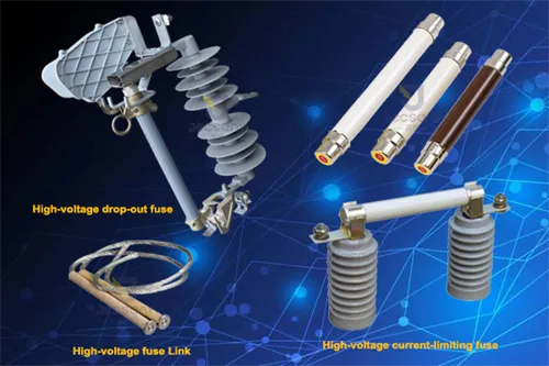 Estrutura do fusível drop-out de alta tensão e principal característica do fusível limitador de corrente