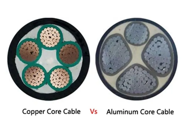 Sự khác biệt về hiệu suất giữa cáp lõi đồng và cáp lõi nhôm?