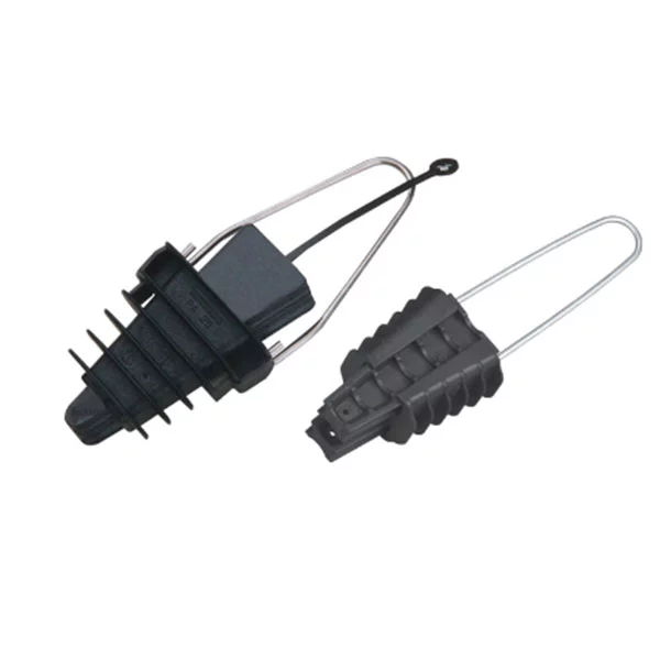 Clips plásticos ajustables del alambre de la abrazadera del cable para el mensajero neutral aislado