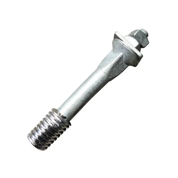 Carbon Steel Lead Head Spindle For Pin Type Insulator