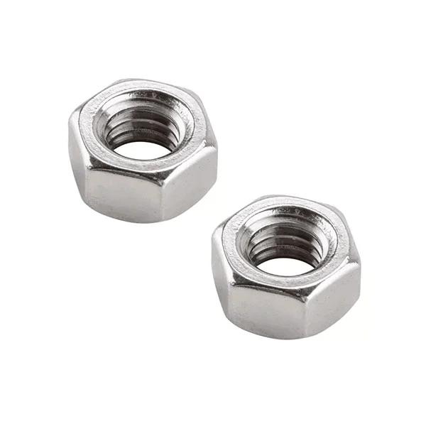 M12 stainless steel bolt and hex nuts