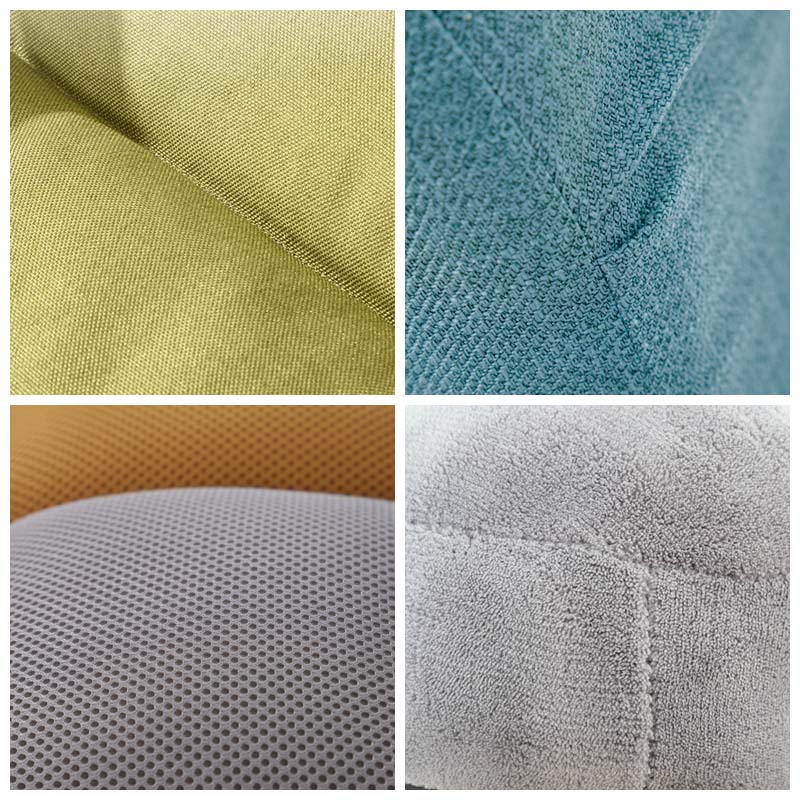 Canapés confortables en tissu avec dossiers réglables