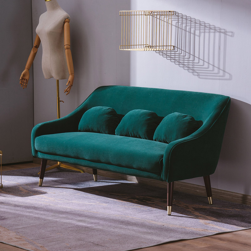 Modern Velvet Art Sofa