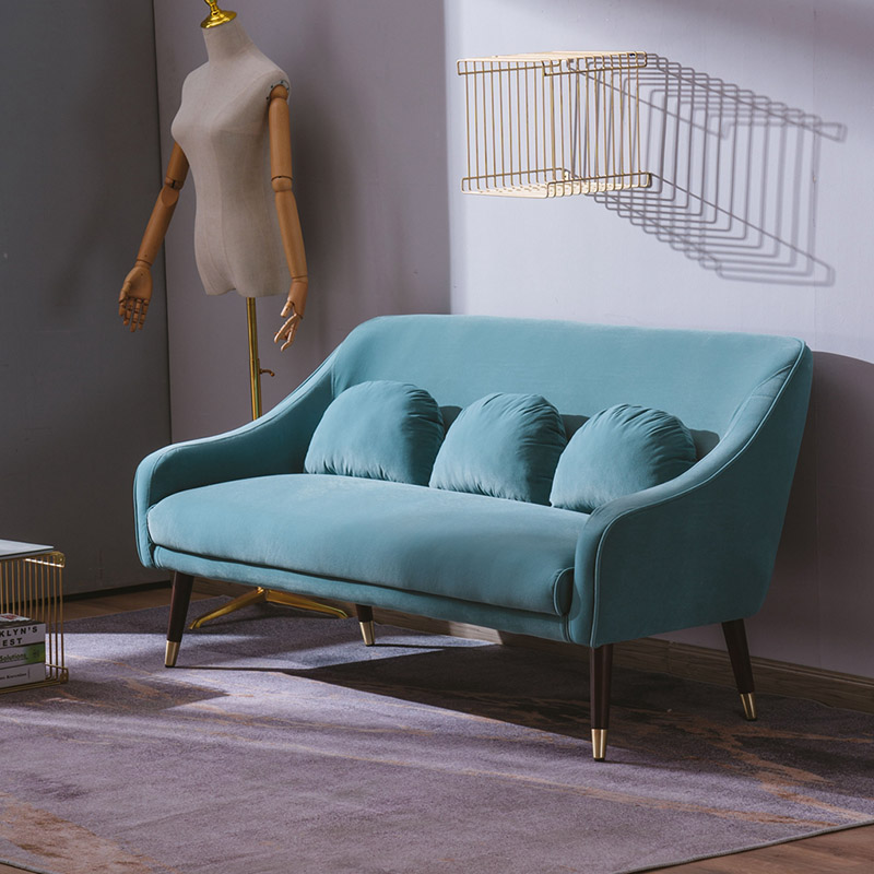 Modern Velvet Art Sofa