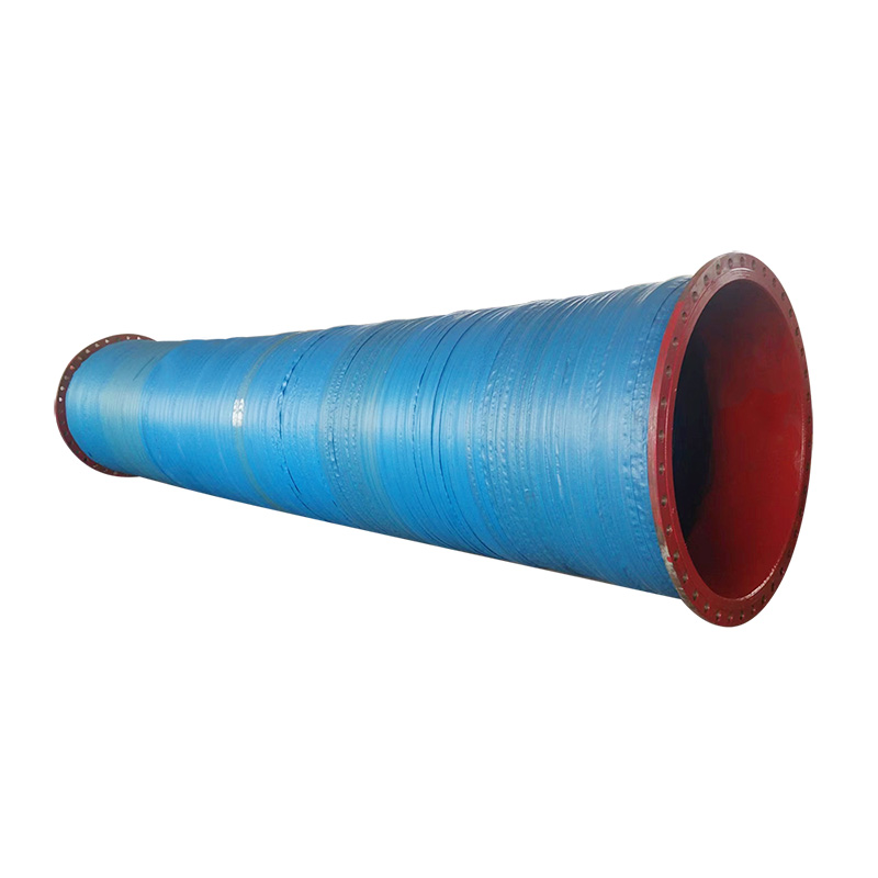 Malaking Diameter Flanged Hose Rubber Tube