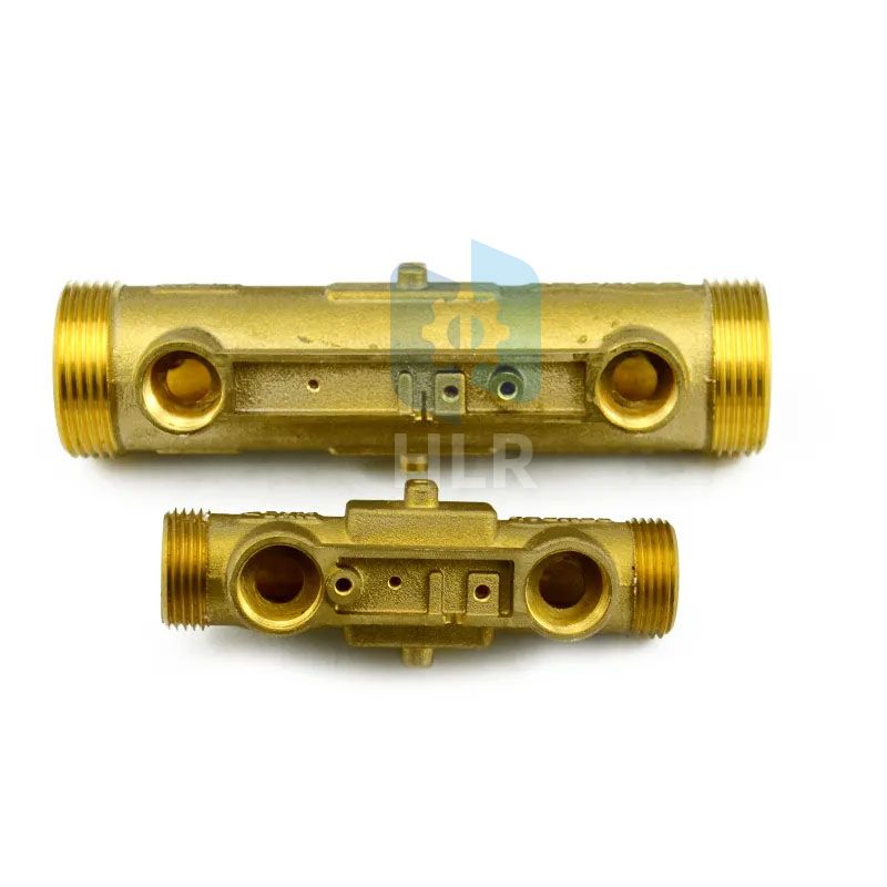 Precision Hot Forged Brass Pipe Section