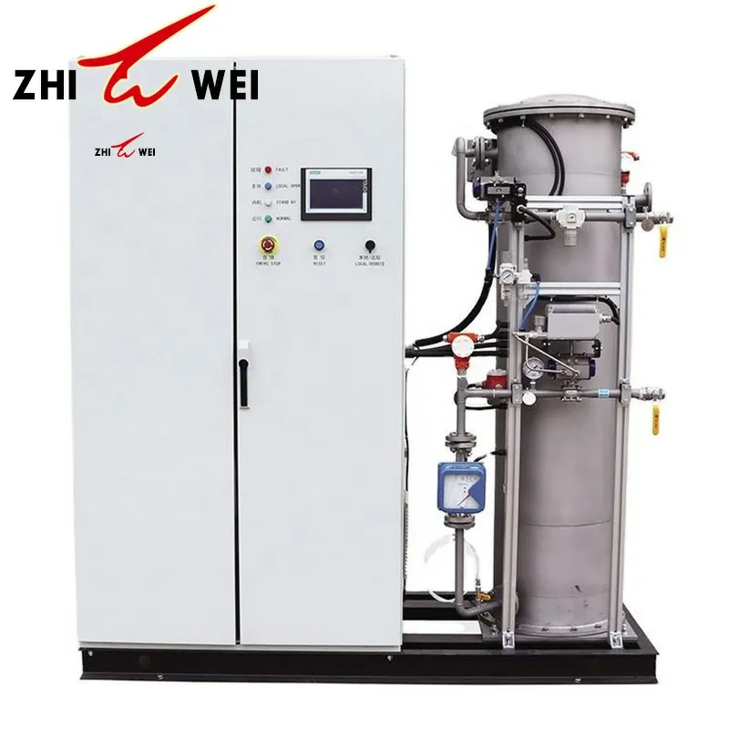 vertiacal integrated drinking water purification systems ozone generator