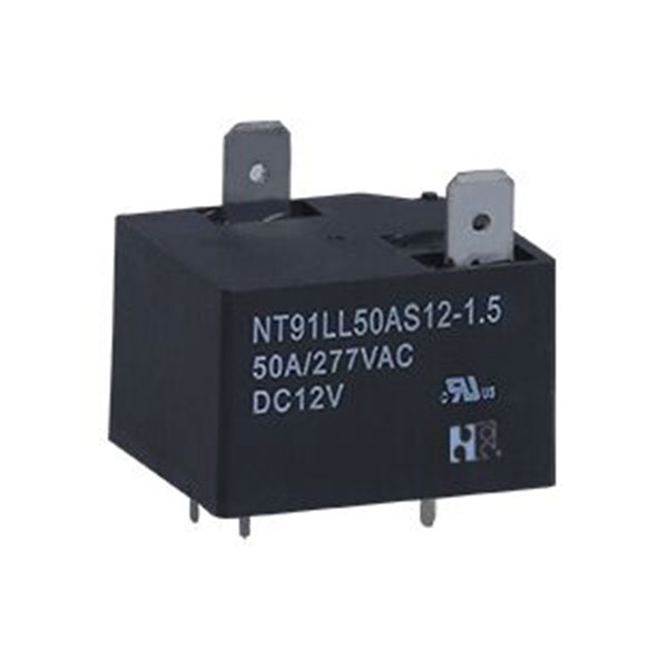 50A Latching Relay For Plug-in and PCB Terminals