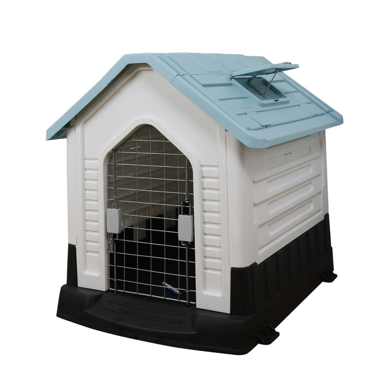 お手入れが簡単な最新の取り外し可能な方法プラスチック製の犬小屋