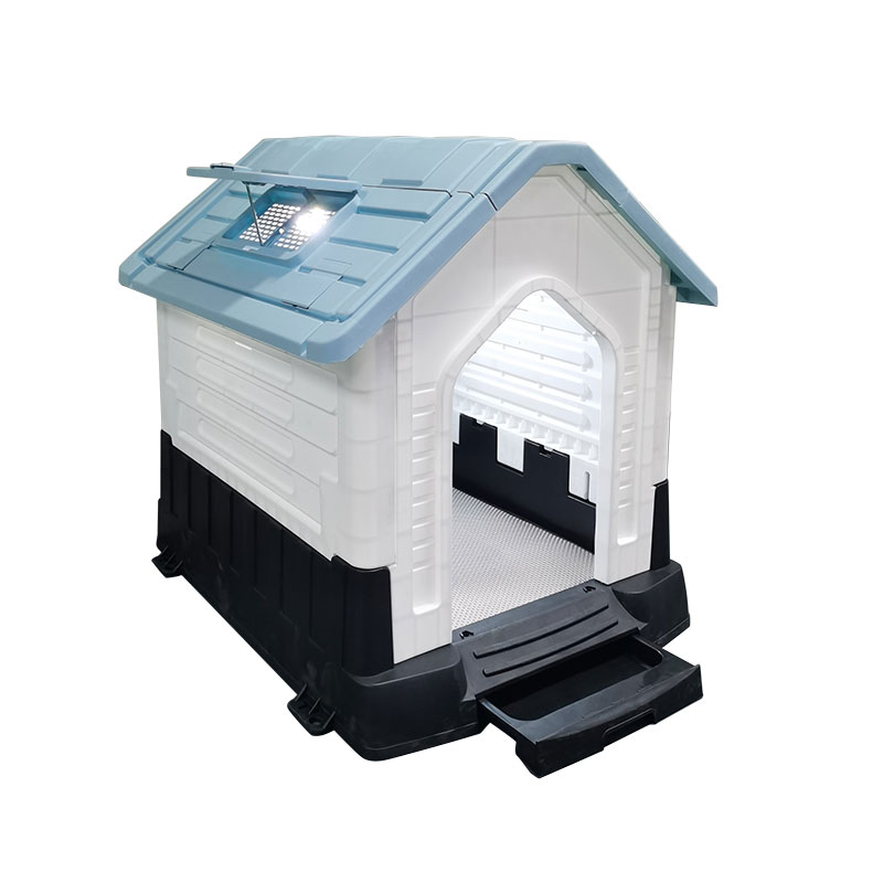 Newest Detachable Way Plastic Dog Kennel With Toilet