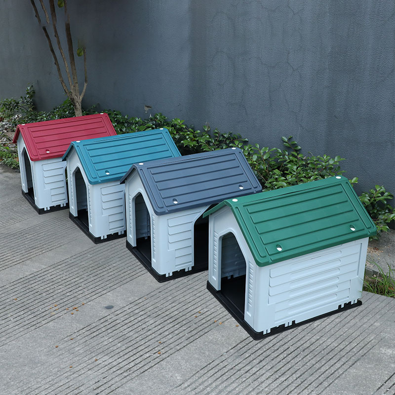 Newly Developed Plastic Dog Kennel Outdoor Use