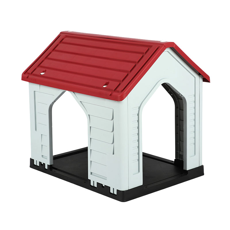 Plastic Dog Kennel House for Small Medium Size Pet Dogs Cats