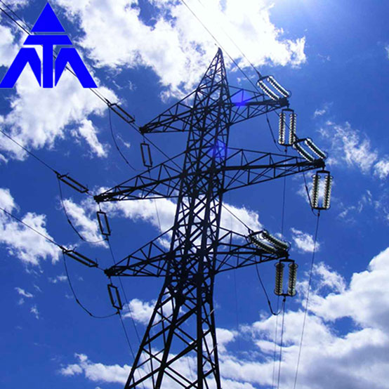 Steel Pipe Electric Tower Transmission Line Steel Tower