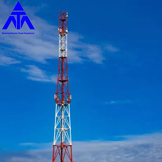 برج های ارتباطی مایکروویو 4 پایه شبکه ای