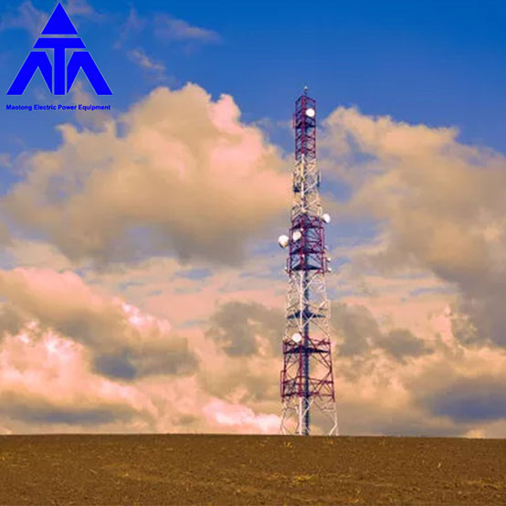 برج های ارتباطی مایکروویو 4 پایه شبکه ای