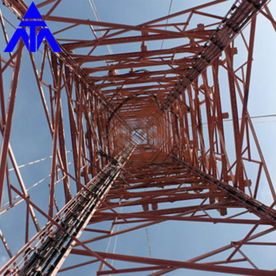 Menara Komunikasi Angle Steel Lattice Tower
