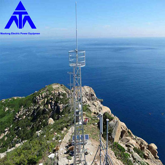 Angle Steel Lattice Monitoring Tower 10-50m Lookout Watchtower