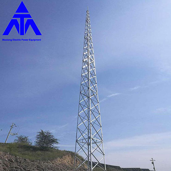 Protection Lightning Tower Antenna Steel Angle Iron Tower