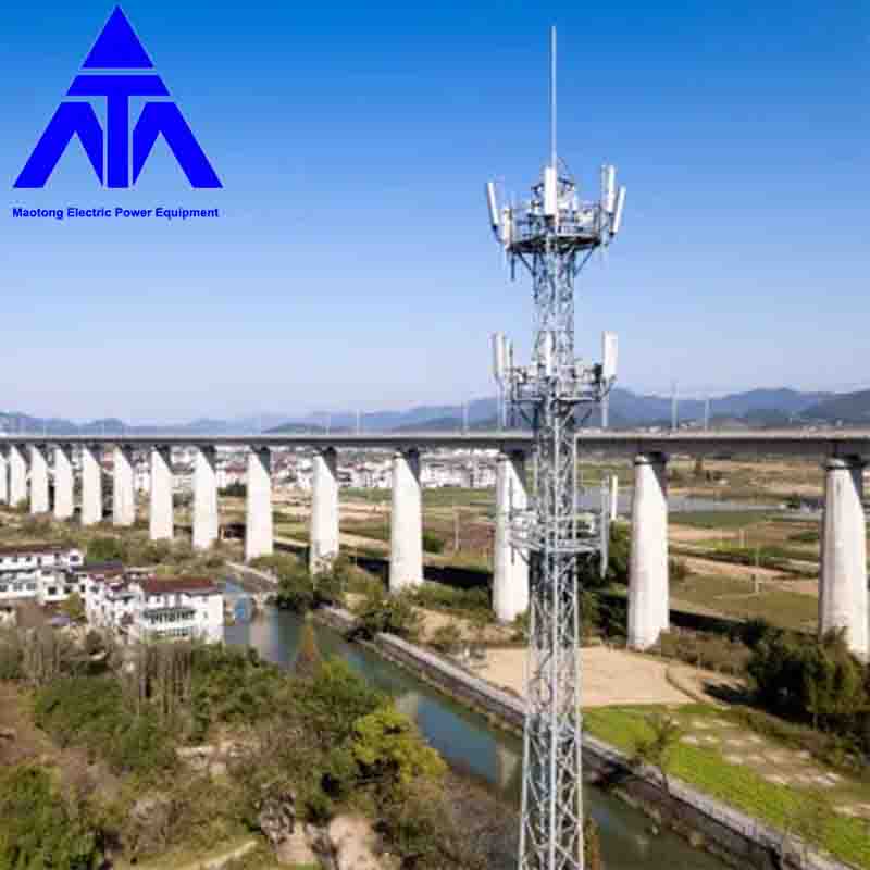 20m челична решетка Телеком Антена комуникациска кула